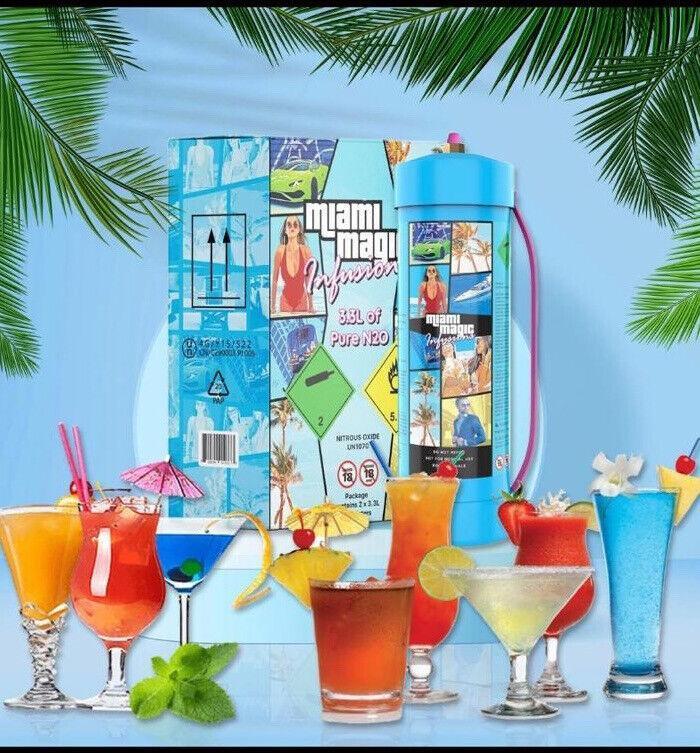 10x Miami Magic Infusion 2000g Lachgas (Einzelpaket) - Mein Shop