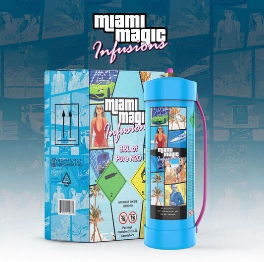 10x Miami Magic Infusion 2000g Lachgas (Einzelpaket) - Mein Shop